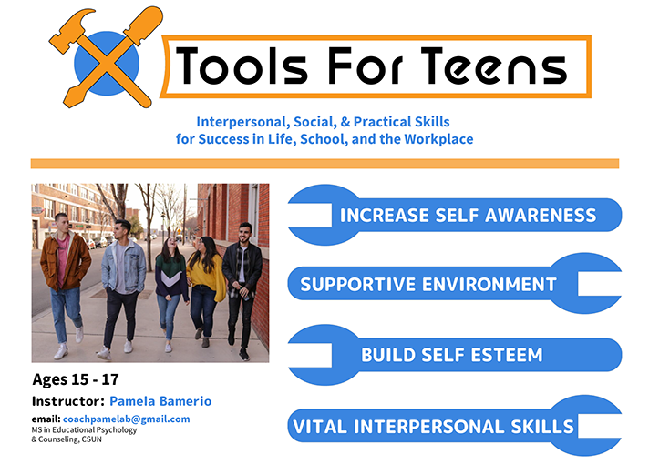 Tools for Teens Flyer